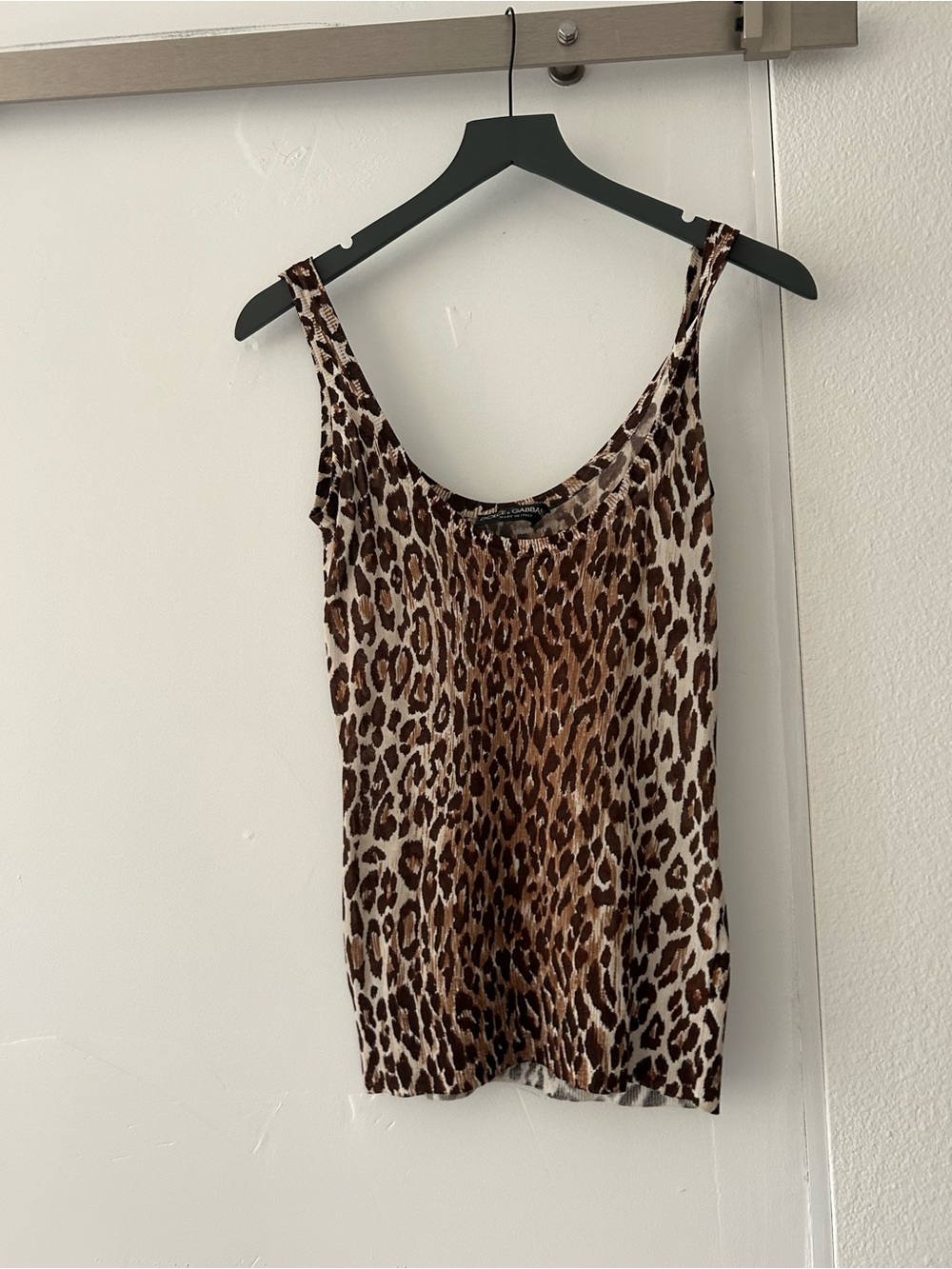 D&G vintage Leopard Print y2k Top